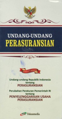 Undang-undang perasurasian (undang-undang RI nomor 40 tahun 2014)